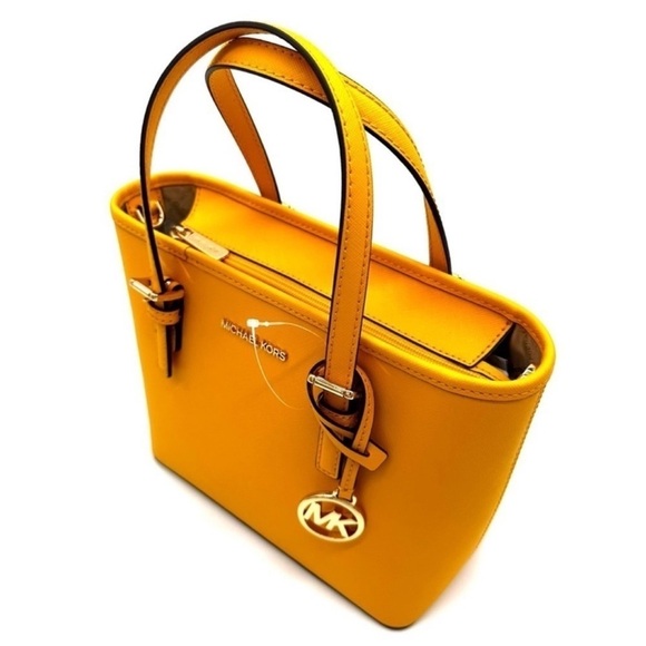 Michael Kors Jet Set Travel Extra-Small Top Zip Tote Bag
Jasmine Yellow - Picture 6 of 10